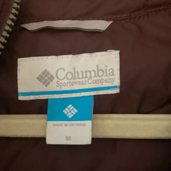 Columbia Hooded Puffer Coat - Deep Purple - Picture 4 of 5